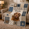 Custom Photo Blanket - Personalized Pet Memorial Sympathy Gifts For Dogs, Cats - Until We Meet Again My Friend