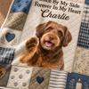 Custom Photo Blanket - Personalized Pet Memorial Sympathy Gifts For Dogs, Cats - Until We Meet Again My Friend