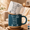 Custom Pottery Mug - Personalized Anniversary Wedding Gifts For Husband And Wife, Him And Her - Better Together Always
