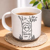 Custom Pottery Mug - Personalized Anniversary Wedding Gifts For Husband And Wife, Him And Her - Better Together Always