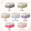 Custom Storage Basket - Personalized Birthday Gifts For Mom, Grandma - Blooming With Family Love