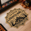 Custom Shaped Doormat - Personalized Halloween Decor Birthday Gifts For Mom, Dad, Brother, Sister, Kids - Family Boo Crew