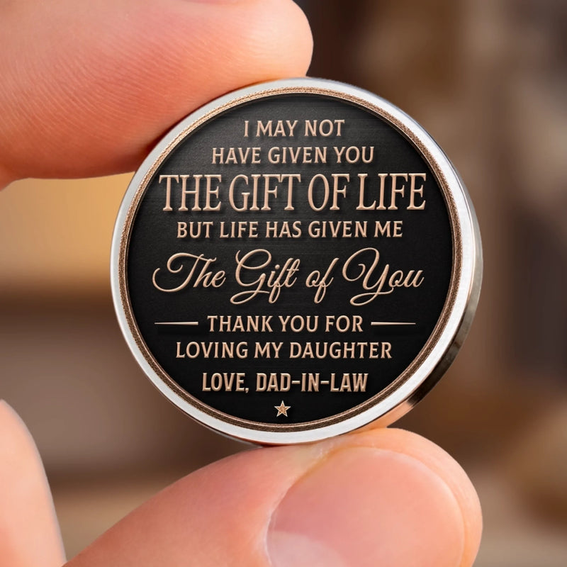 Custom Pocket Hug - Personalized Birthday Gifts For Son-In-Law - Blessed To Have You As Family