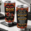 Custom Tumbler - Personalized Birthday Gifts For Son, Daughter - My World My Why