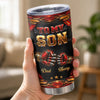 Custom Tumbler - Personalized Birthday Gifts For Son, Daughter - My World My Why