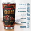Custom Tumbler - Personalized Birthday Gifts For Son, Daughter - My World My Why