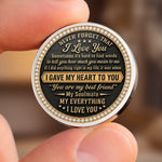 Custom Pocket Hug - Personalized Anniversary Wedding Gifts For Wife, Husband, Couple - Forever My Soulmate