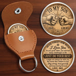 Custom Pocket Hug - Personalized Birthday Gifts For Son - Believe In Yourself Always