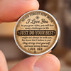 Custom Pocket Hug - Personalized Birthday Gifts For Son - Believe In Yourself Always