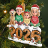 Custom Acrylic Ornament - Personalized Christmas Birthday Gifts For Mom, Dad, Brother, Sister, Dog Cat Lovers - Wrapped In Holiday Love