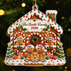 Custom Gingerbread Acrylic Ornament - Personalized Christmas Birthday Gifts For Mom, Dad, Brother, Sister - Sweet Memories Together