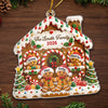 Custom Gingerbread Acrylic Ornament - Personalized Christmas Birthday Gifts For Mom, Dad, Brother, Sister - Sweet Memories Together