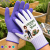 Custom Coated Grip Gardening Gloves - Personalized Birthday Garden Gifts For Gardeners - My Happy Garden Corner