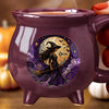 Custom Witchy Cauldron Coffee Mug - Personalized Halloween Gifts For Witch, Wife, Daughter, Besties, Sisters, Granddaughter, Grandma, Mom, Yourself - Artistic Witchy Brew Moments