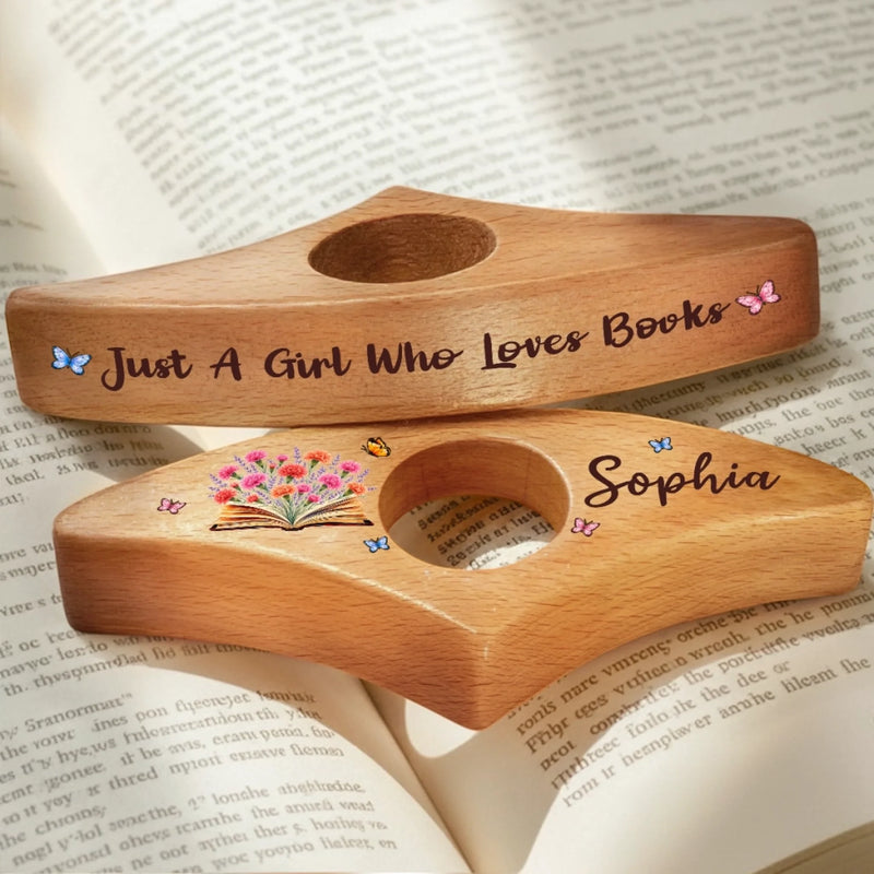Custom Printed Book Page Holder - Personalized Bookish Gifts For Book Lovers, Bookworms, Readers - Every Shelf Tells A Story