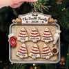 Custom Acrylic Ornament - Personalized Christmas Birthday Gifts For Mom, Dad, Brother, Sister - Joy Feels Like Family