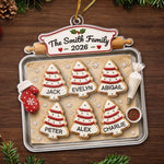Custom Acrylic Ornament - Personalized Christmas Birthday Gifts For Family - Joy Feels Like Family