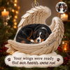 Custom Photo Acrylic Ornament - Personalized Pet Christmas Memorial Sympathy Gifts For Dogs, Cats - My Best Friend Forever Always
