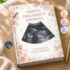 Custom Photo Hardcover Journal - Personalized Baby Shower, Gender Reveal Gifts For New Moms, New Dads, New Parents - A Journey Of Love Growth