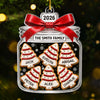 Custom Acrylic Ornament - Personalized Christmas Birthday Gifts For Mom, Dad, Brother, Sister - Sweet Holiday Traditions