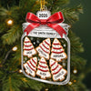 Custom Acrylic Ornament - Personalized Christmas Birthday Gifts For Mom, Dad, Brother, Sister - Sweet Holiday Traditions