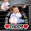 Custom Photo Squishy Acrylic Car Vent Clip - Personalized Birthday Gifts For Dad, New Parents  - Your Biggest Fan Is Waiting