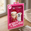 Custom Toy Box Acrylic Ornament - Personalized Christmas Birthday Gifts For Dog Lovers, Dog Dad And Mom - A Girl’s Best Friend Forever