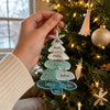 Custom Acrylic Ornament - Personalized Christmas Birthday Gifts For Mom, Dad, Brother, Sister, Kids - Home Is Where Love Grows