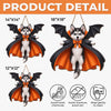 Custom Photo Wood Sign - Personalized Halloween Birthday Gifts For Dog Cat Lovers, Dog Dad And Mom, Cat Owners - Spooky Bat Pet Magic