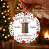 Custom Ceramic Ornament - Personalized Best Friend Christmas Birthday Gifts For Women, Besties, Sisters, BFF - Besties For A Lifetime