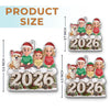Custom Acrylic Ornament - Personalized Christmas Birthday Gifts For Mom, Dad, Brother, Sister, Dog Cat Lovers - Together Makes Every Moment Better