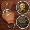 Custom Photo Pocket Hug - Personalized Memorial Sympathy Gifts For Loss Of Mom, Dad - Your Love Still Guides Me