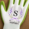 Custom Coated Grip Gardening Gloves - Personalized Birthday Garden Gifts For Gardeners - Blooms In My Hands