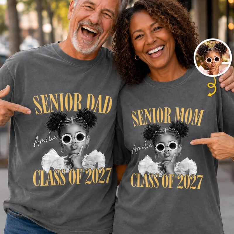 Custom Photo Comfort T-Shirt - Personalized Graduation Gifts For Him, Her - The Next Chapter Begins