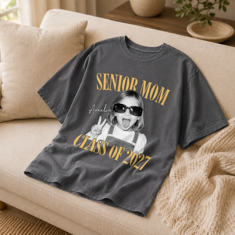 Custom Photo Comfort T-Shirt - Personalized Graduation Gifts For Him, Her - The Next Chapter Begins