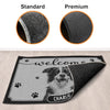 Custom Photo Home Decor Decorative Mat - Personalized Birthday Gifts For Dog Cat Lovers, Dog Dad And Mom, Cat Owners - Walk On Furry Joy