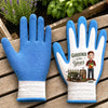 Custom Coated Grip Gardening Gloves - Personalized Birthday Garden Gifts For Gardeners,  Husband, Son, Grandson, Brother, Grandpa, Dad, Yourself - Gardener Of The Year
