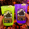 Custom Halloween Party Cups - Personalized Halloween Birthday Gifts For Mom, Dad, Brother, Sister - Spooky Nights Happy Hearts
