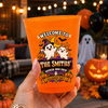 Custom Halloween Party Cups - Personalized Halloween Birthday Gifts For Mom, Dad, Brother, Sister - Creepy Cute Together