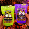 Custom Halloween Party Cups - Personalized Halloween Birthday Gifts For Mom, Dad, Brother, Sister - Creepy Cute Together