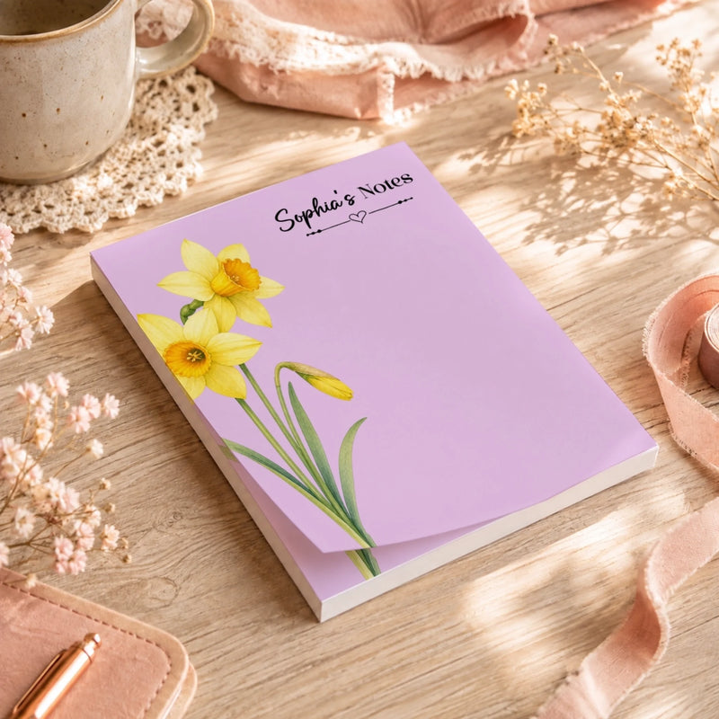 Custom Notepad - Personalized Birthday Gifts For Wife, Daughter, Besties, Sisters, Granddaughter, Grandma, Mom, Yourself - Be Your Own Kind Of Magic