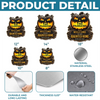 Custom Shaped Metal Sign - Personalized Halloween Birthday Gifts For Mom, Dad, Brother, Sister - Our Kind Of Family Fright