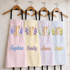 Custom Apron With Pocket - Personalized Birthday Gifts For Wife, Daughter, Besties, Sisters, Granddaughter, Grandma, Mom, Yourself - Freshly Baked Home Happiness