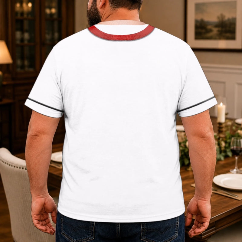 Custom Funny T-shirt - Personalized Birthday Gifts For Husband, Son, Grandson, Brother, Grandpa, Dad, Yourself - Too Hot To Cook