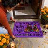 Custom Day Of The Dead Home Decor Decorative Mat - Personalized  Anniversary Wedding Gifts For Husband And Wife, Him And Her - Love You To Death