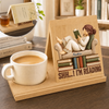 Custom Wooden Book Holder - Personalized Bookish Gifts For Book Lovers, Bookworms, Readers - Stories Stay Forever