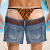 Custom Funny Men Swim Trunks - Personalized Birthday Gifts For Husband, Son, Grandson, Brother, Grandpa, Dad, Yourself - Currently Chasing The Sun
