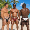 Custom Funny Men Swim Trunks - Personalized Birthday Gifts For Husband, Son, Grandson, Brother, Grandpa, Dad, Yourself - Living Proof I Need A Vacation
