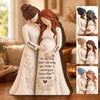 Custom Thick Wooden Plaque - Personalized Pregnancy Gifts For New Mom, Daughter, Mom To Be - Our Greatest Adventure Begins