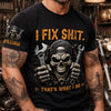 Custom T-Shirt - Personalized Birthday Gifts For Husband, Son, Grandson, Brother, Grandpa, Dad, Yourself - Built To Keep It Running